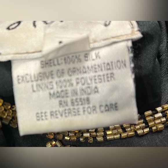 Stenay 100% Silk and Sequined Vintage Blouse - Picture 6 of 6